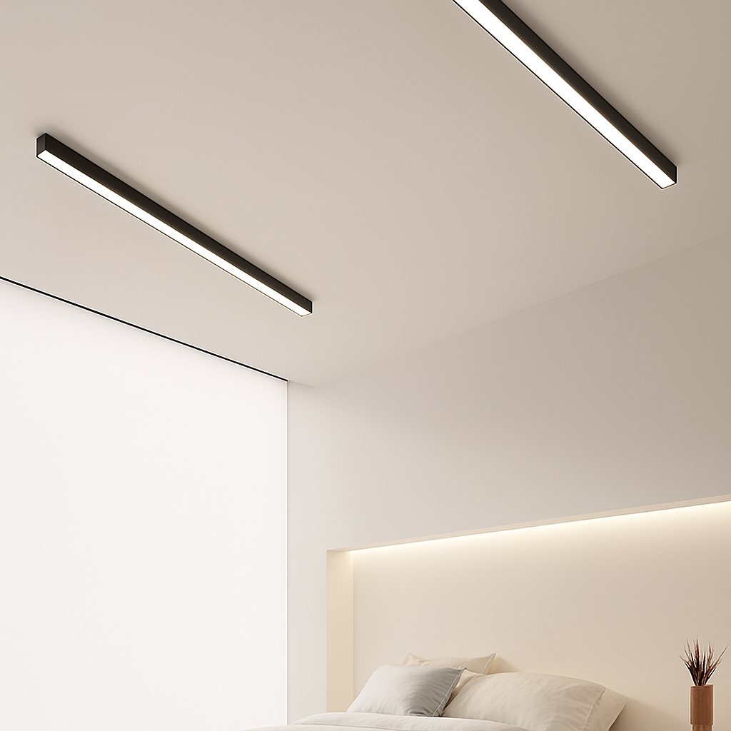 Plafonnier led moderne à intensité variable pour espaces divers Coralie Arabella - Présence Moderne & Harmonie Intérieure