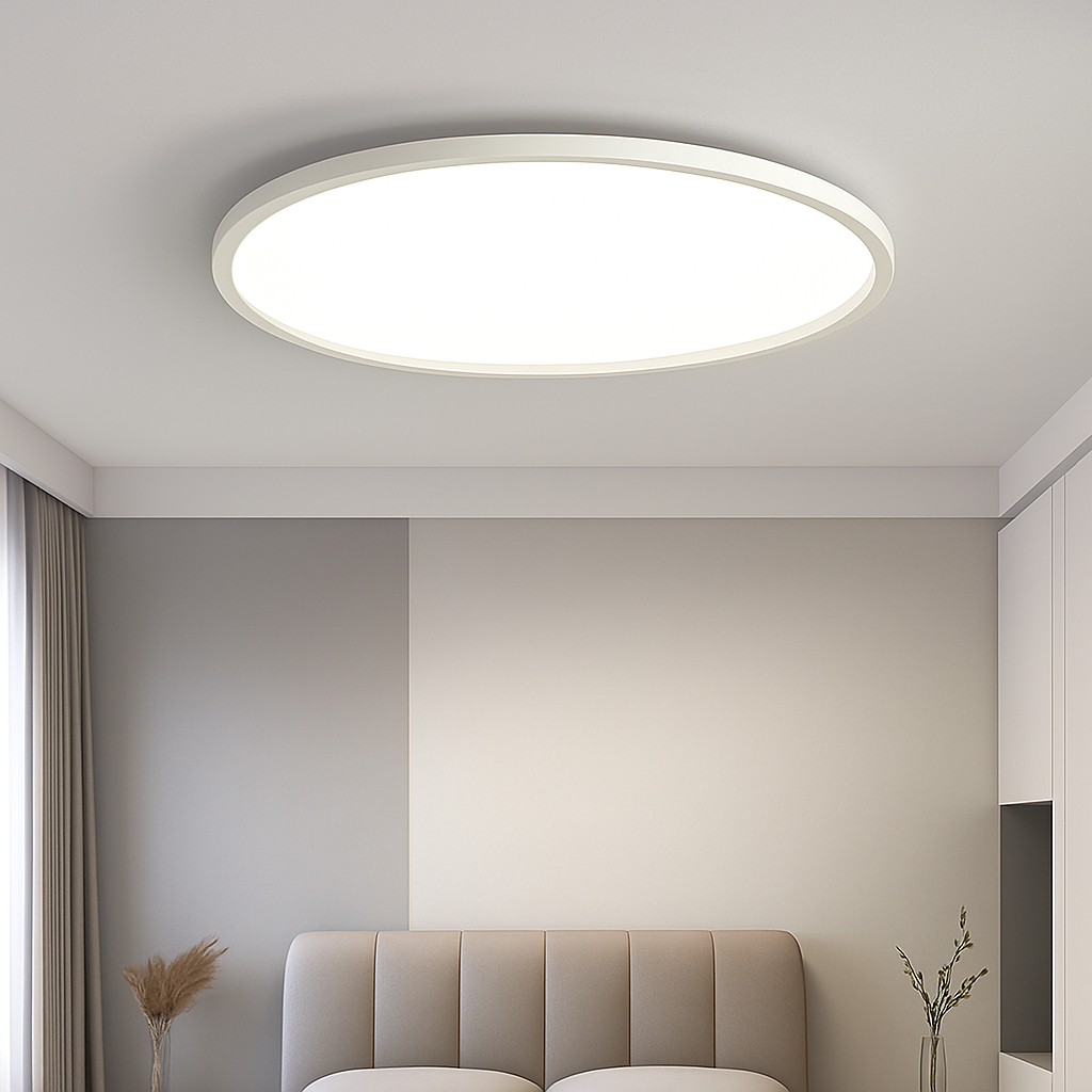 Plafonnier led moderne à intensité variable pour intérieur décoratif Véra Estampe - Une Note Actuelle dans le Décor