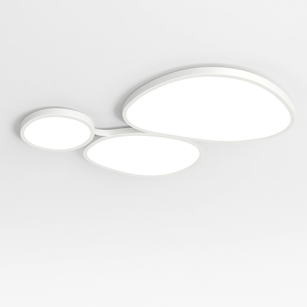 Plafonnier led moderne à intensité variable pour intérieur décoratif Véra Estampe - Une Note Actuelle dans le Décor