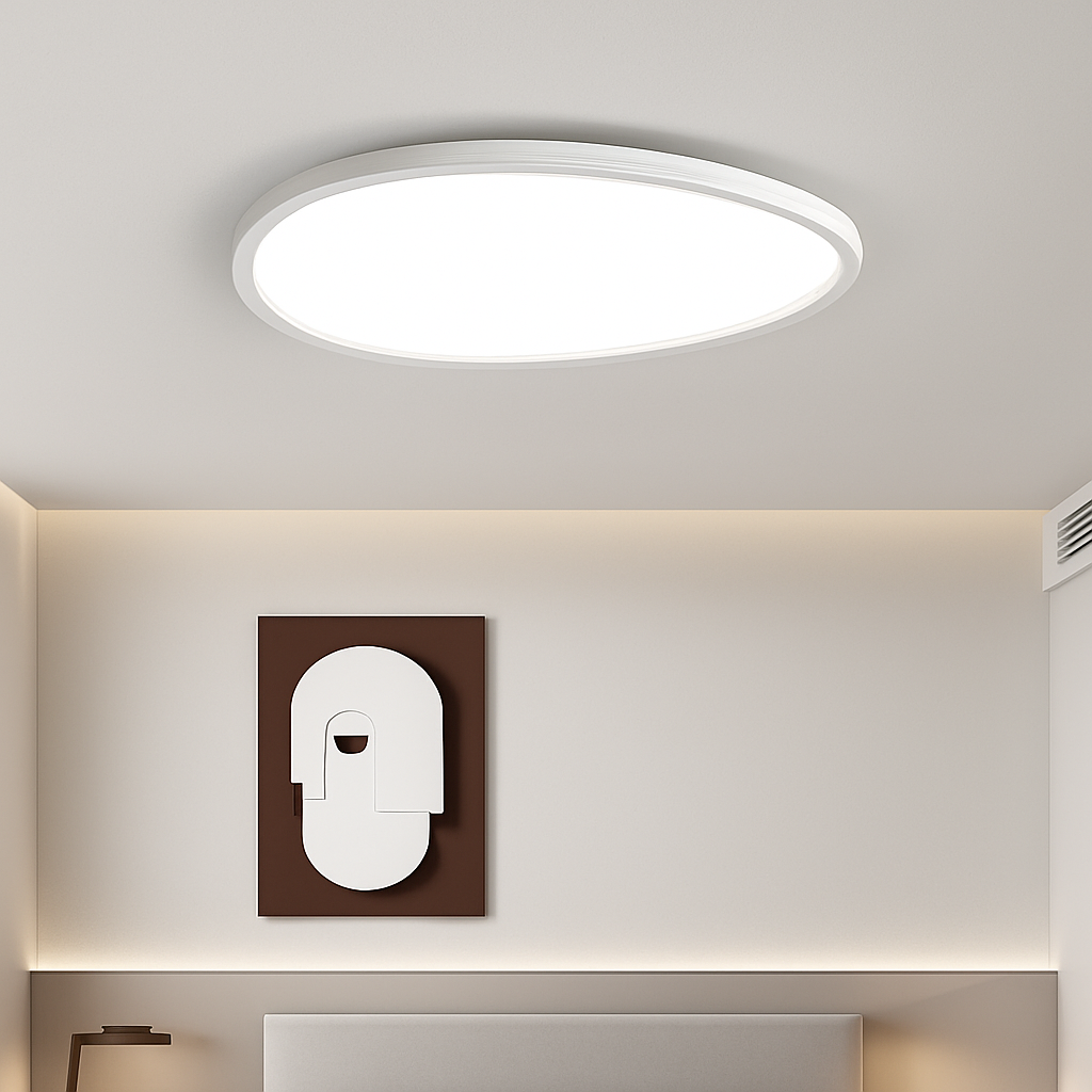 Plafonnier led moderne à intensité variable pour intérieur décoratif Véra Estampe - Une Note Actuelle dans le Décor