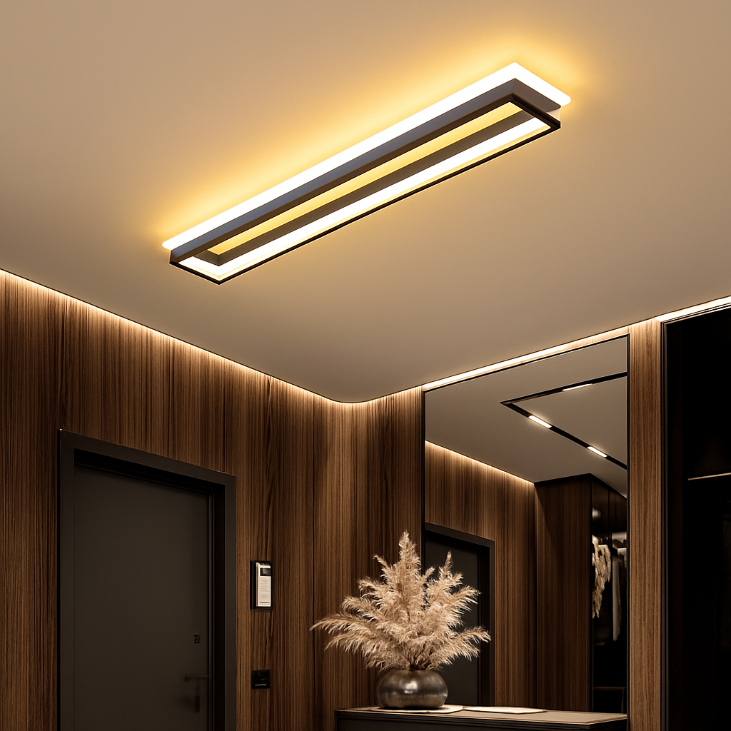 Plafonnier — LED moderne longue bande pour éclairage général