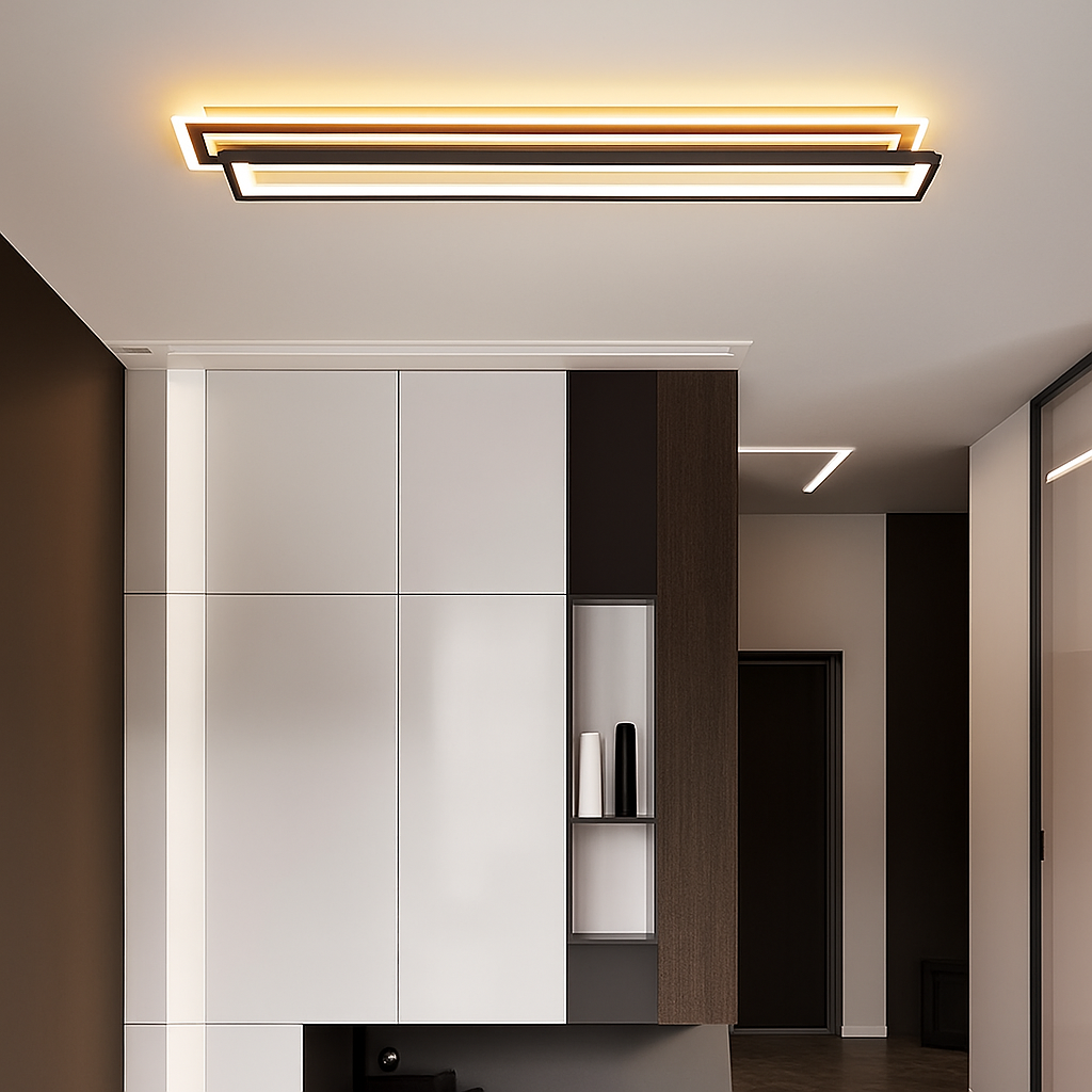 Plafonnier — LED moderne longue bande pour éclairage général
