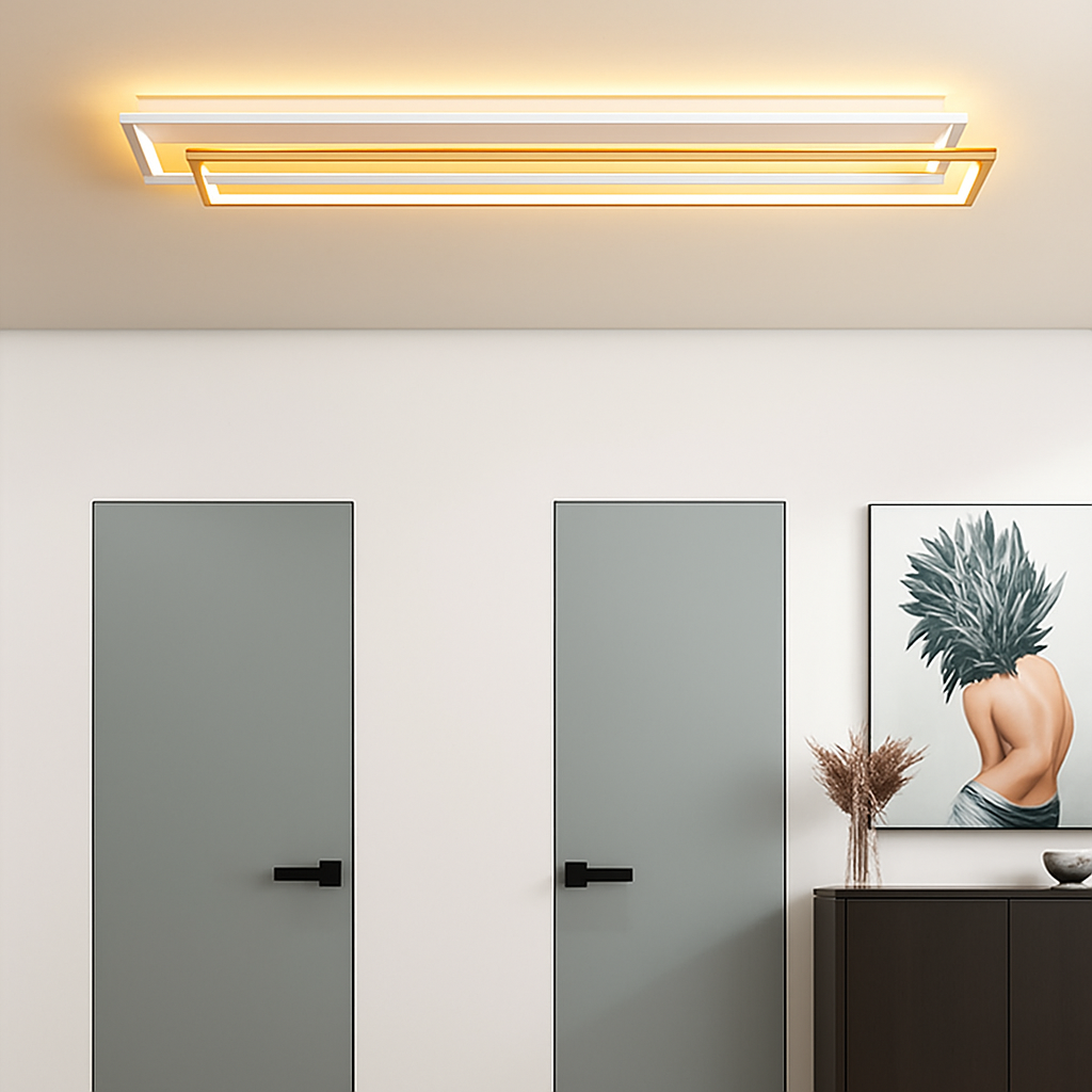 Plafonnier — LED moderne longue bande pour éclairage général