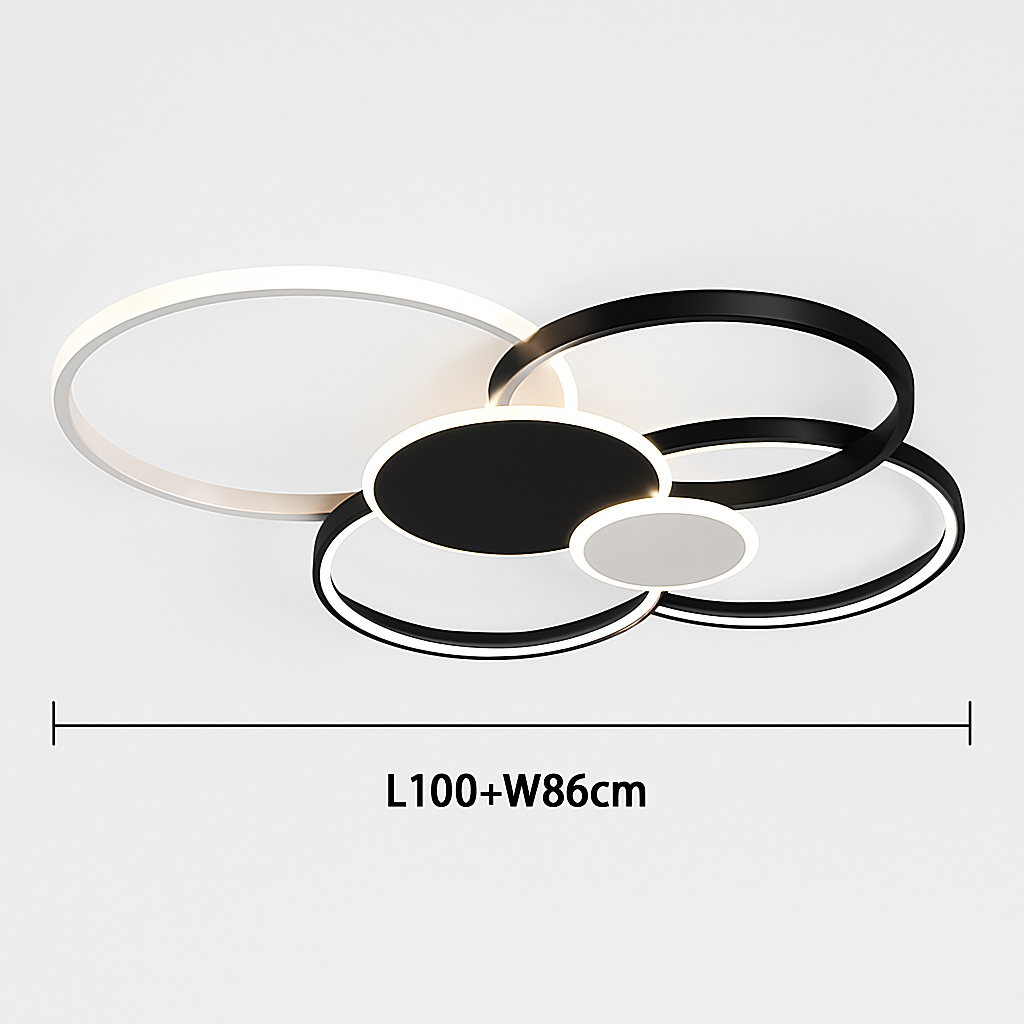 Plafonnier led moderne luminaire décoratif d'intérieur idéal pour tous espaces Cléa Matin - Une Note Actuelle dans le Décor