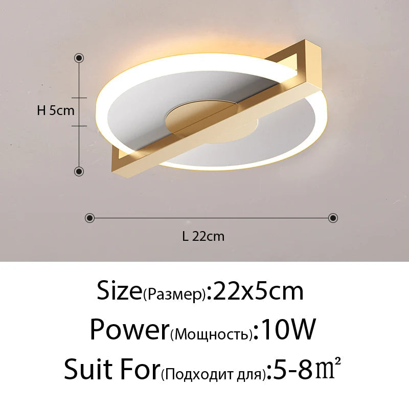 Plafonnier led moderne pour éclairage intérieur style nordique Salomé Cadence - Esprit Épuré & Harmonie Intérieure