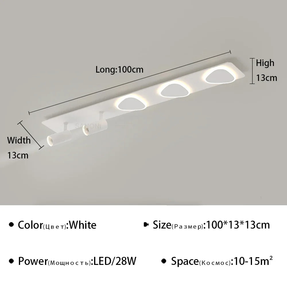 Plafonnier led moderne pour décoration d intérieur et éclairage décoratif Flavie Escapade - Une Note Actuelle dans le Décor