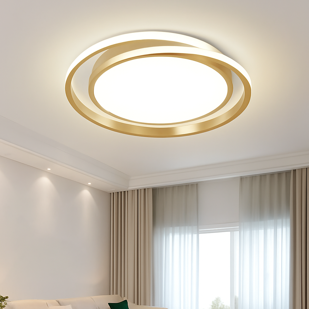 Plafonnier led moderne pour décoration d'intérieur élégante Lou Clairière - Esprit Contemporain & Décor Élégant