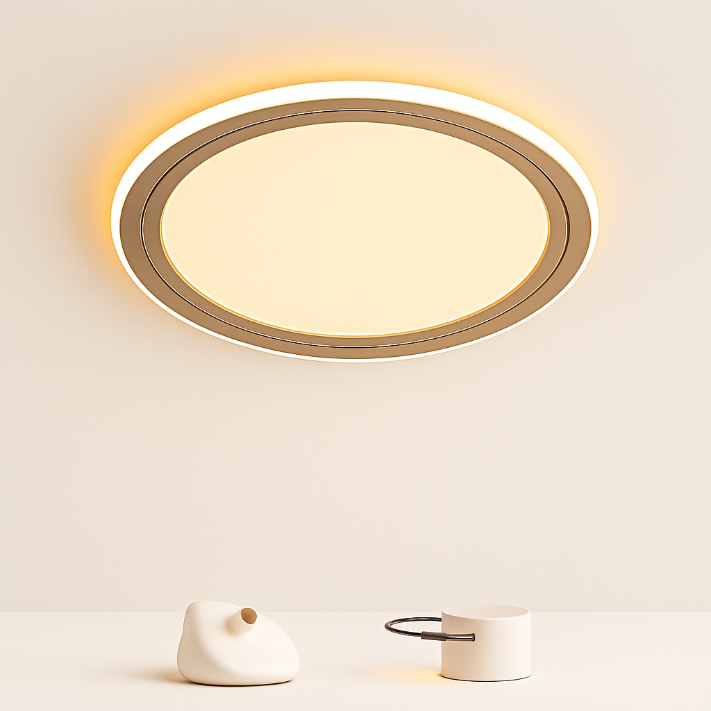 Plafonnier led moderne pour décoration intérieure élégante Rosalie Écrin - Présence Moderne & Harmonie Intérieure