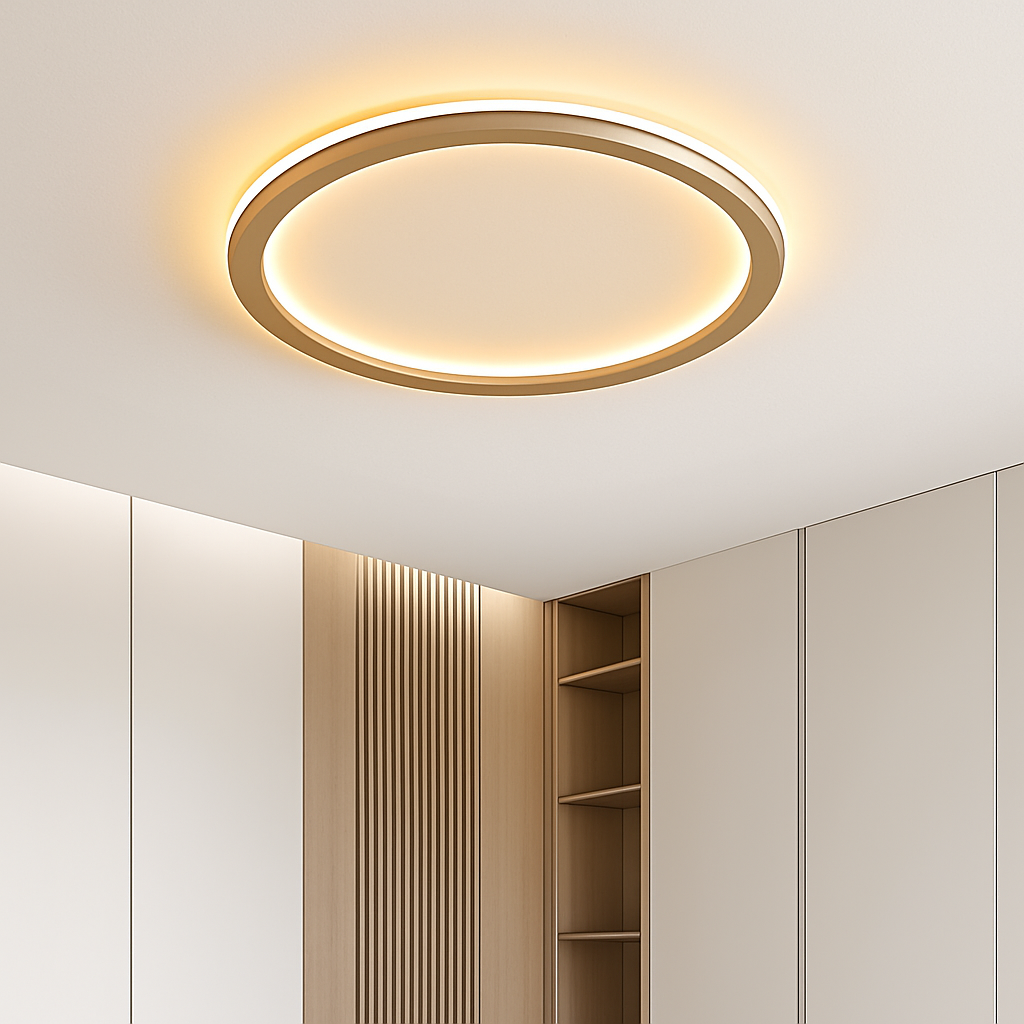 Plafonnier led moderne pour décoration intérieure élégante Rosalie Écrin - Présence Moderne & Harmonie Intérieure