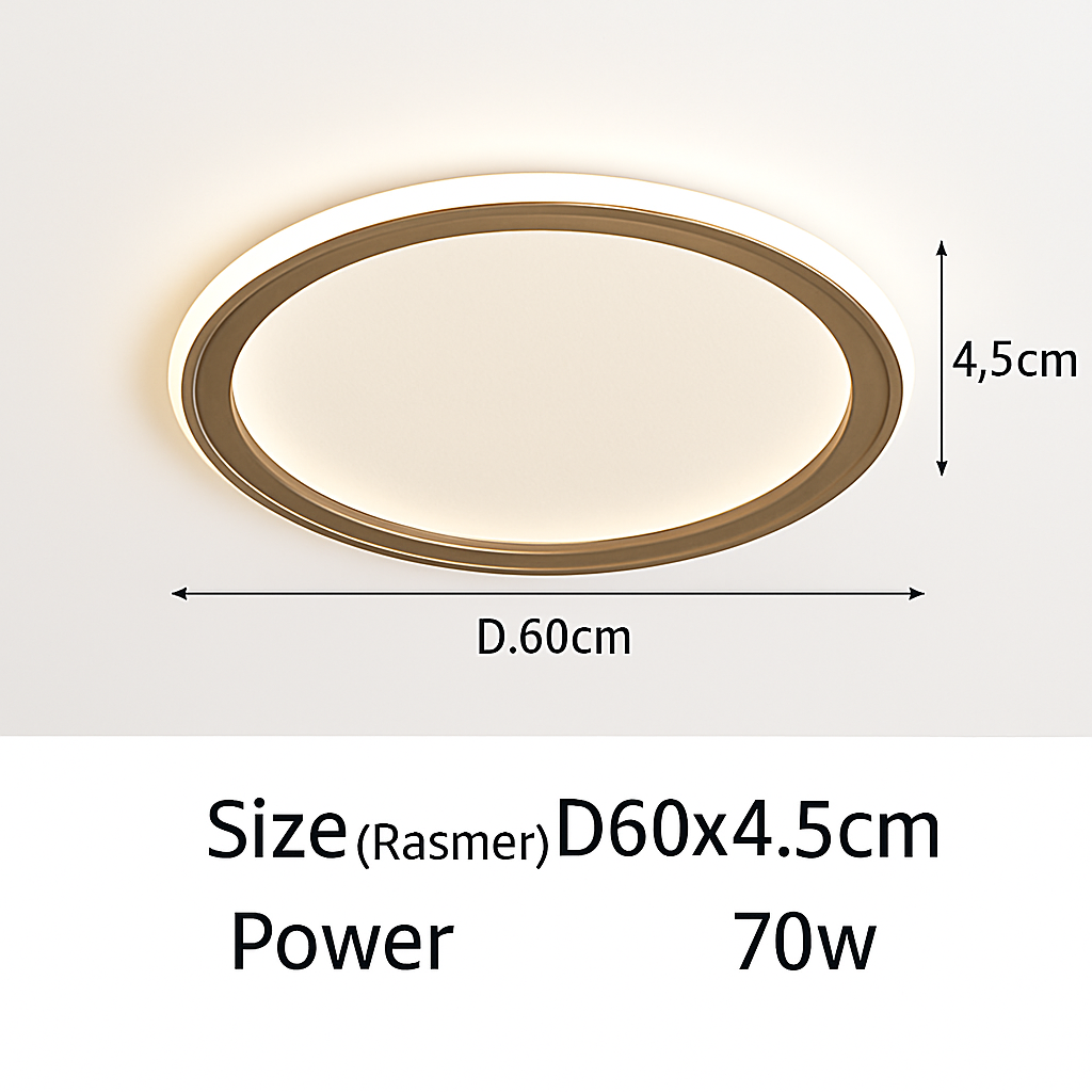 Plafonnier led moderne pour décoration intérieure élégante Rosalie Écrin - Présence Moderne & Harmonie Intérieure