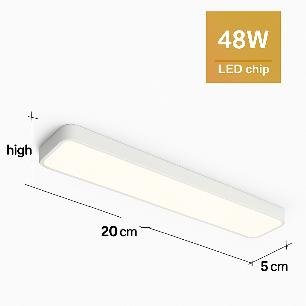 Plafonnier led moderne pour décoration intérieure élégante et lumineuse Lionel Symphonie - Esprit Contemporain & Décor Élégant