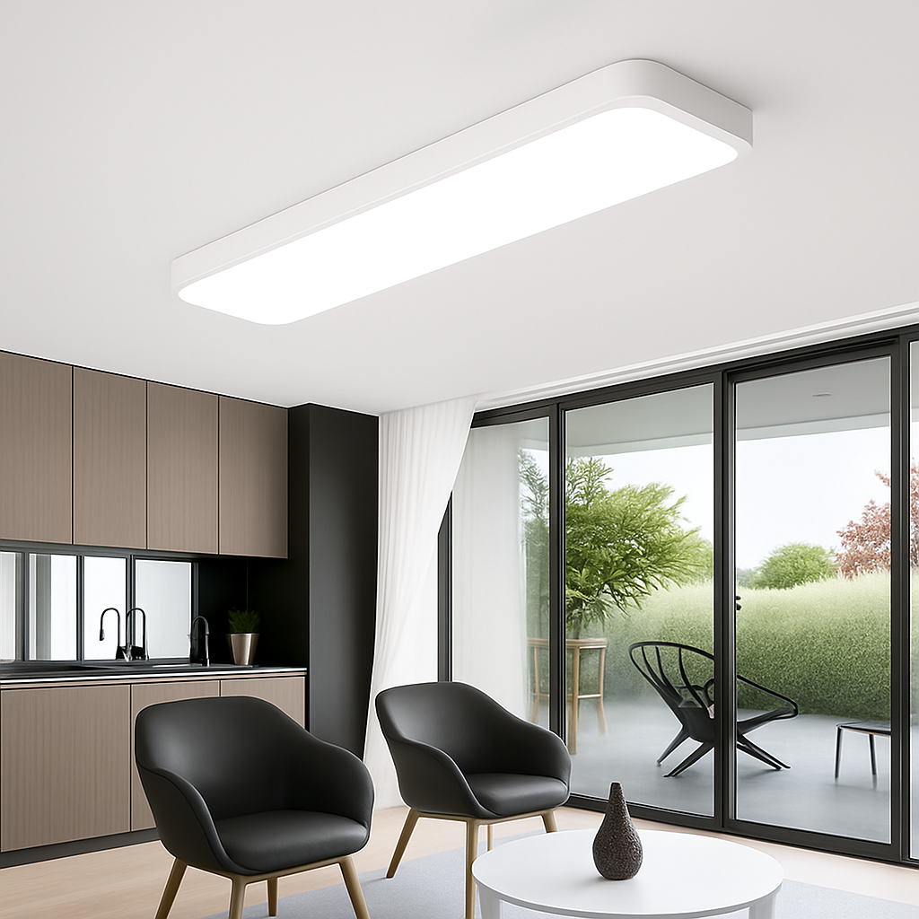 Plafonnier led moderne pour décoration intérieure élégante et lumineuse Lionel Symphonie - Esprit Contemporain & Décor Élégant