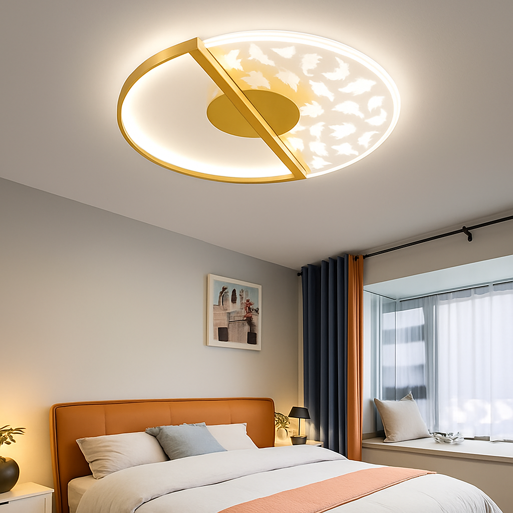 Plafonnier led moderne pour intérieur décoratif luminaire Yvonne Versant - Esprit Contemporain & Décor Élégant
