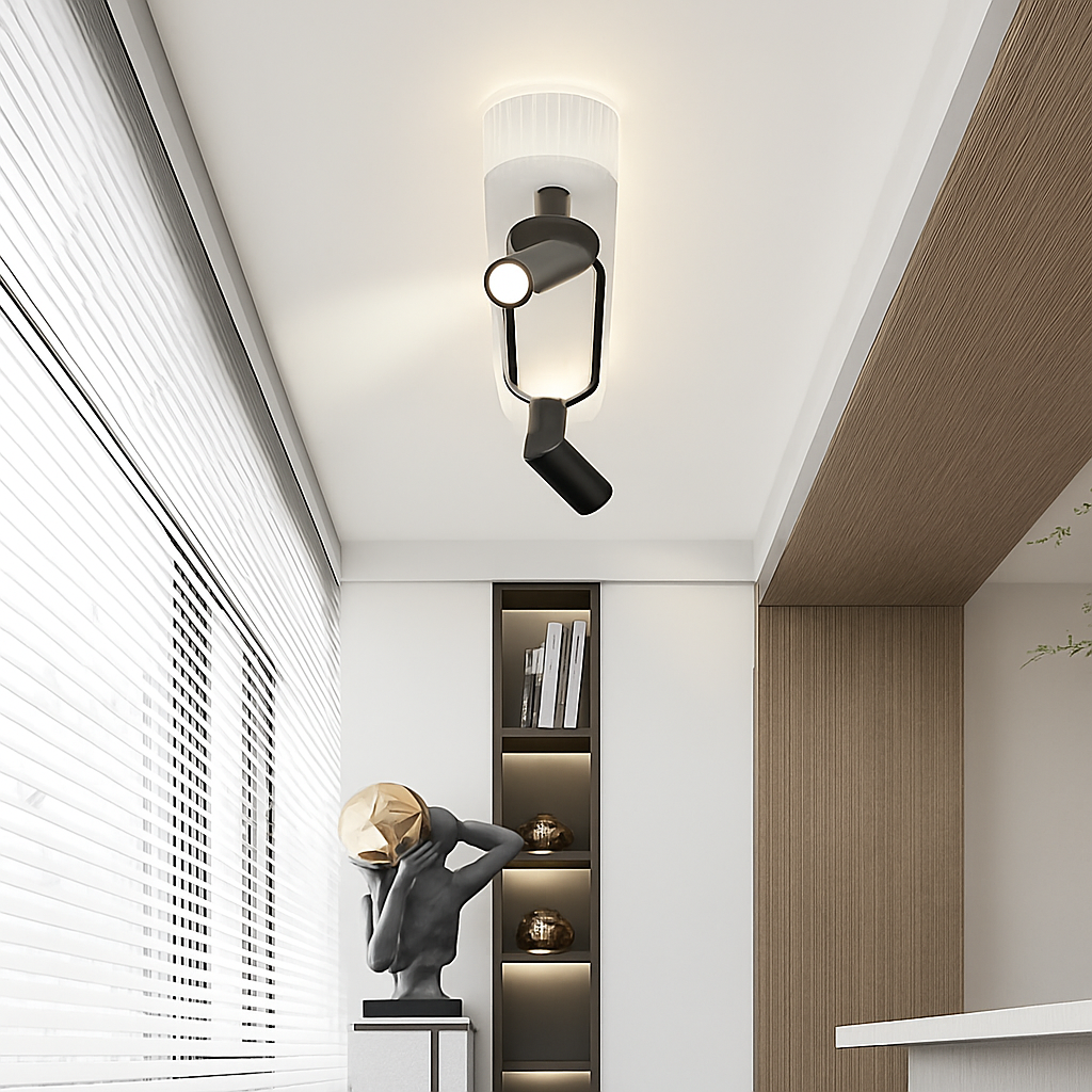 Plafonnier — LED moderne pour salon couloir vestiaire allée plafonnier avec projecteur lustres décor luminaire