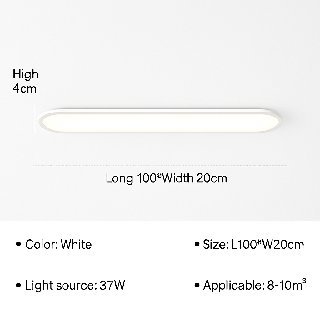 Plafonnier — LED moderne ultra fin pour intérieur design