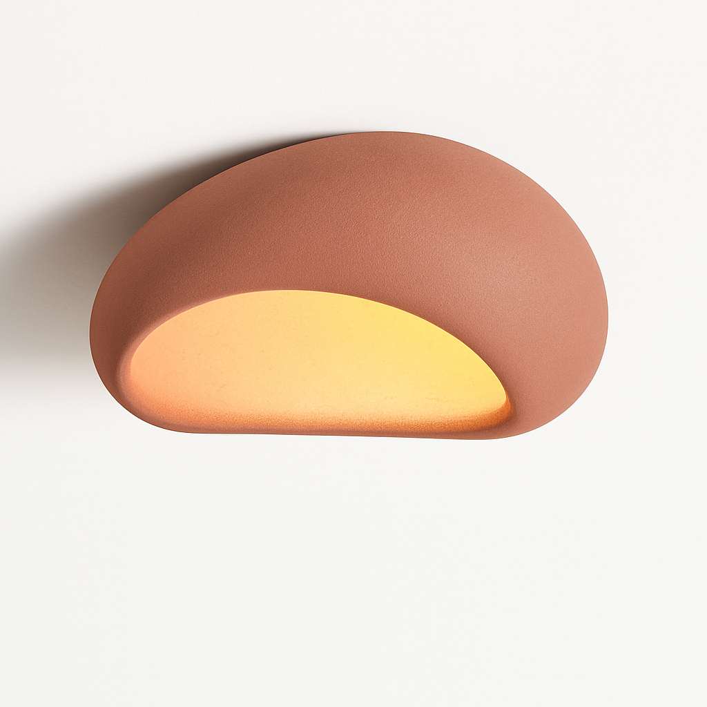Plafonnier — LED moderne wabi sabi lustre décoration maison