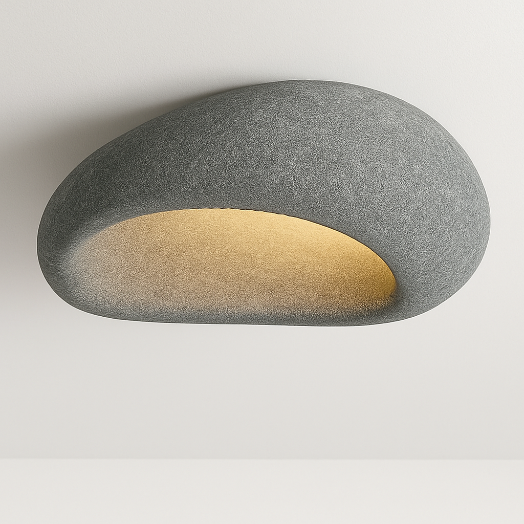 Plafonnier — LED moderne wabi sabi lustre décoration maison