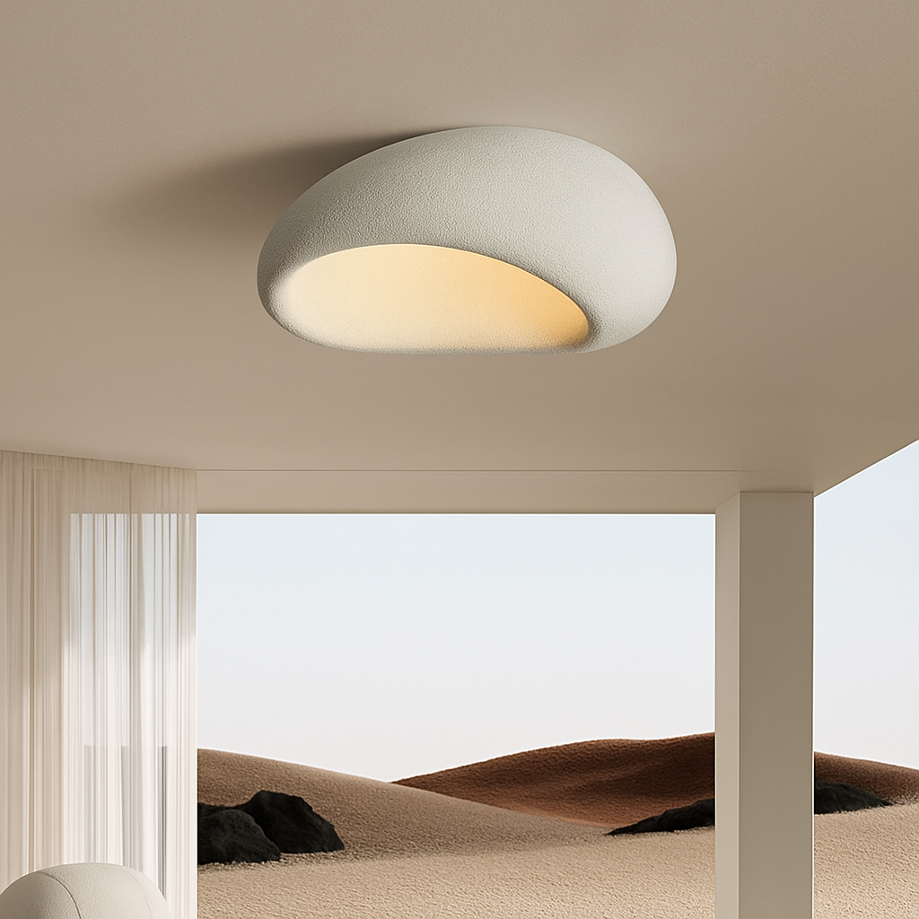 Plafonnier — LED moderne wabi sabi lustre décoration maison