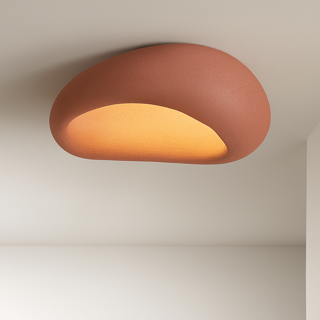 Plafonnier — LED moderne wabi sabi lustre décoration maison