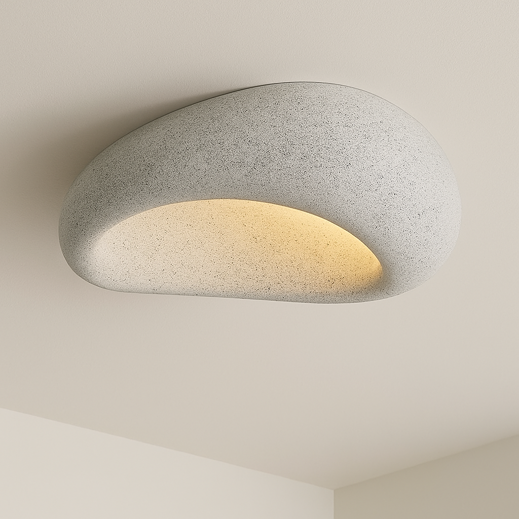 Plafonnier — LED moderne wabi sabi lustre décoration maison