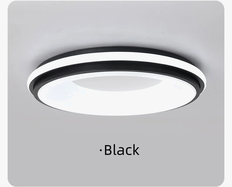 Plafonnier led nordique macaron lumière circulaire moderne éclairage maison Rémi Épurelle - Lignes Épurées & Atmosphère Sereine