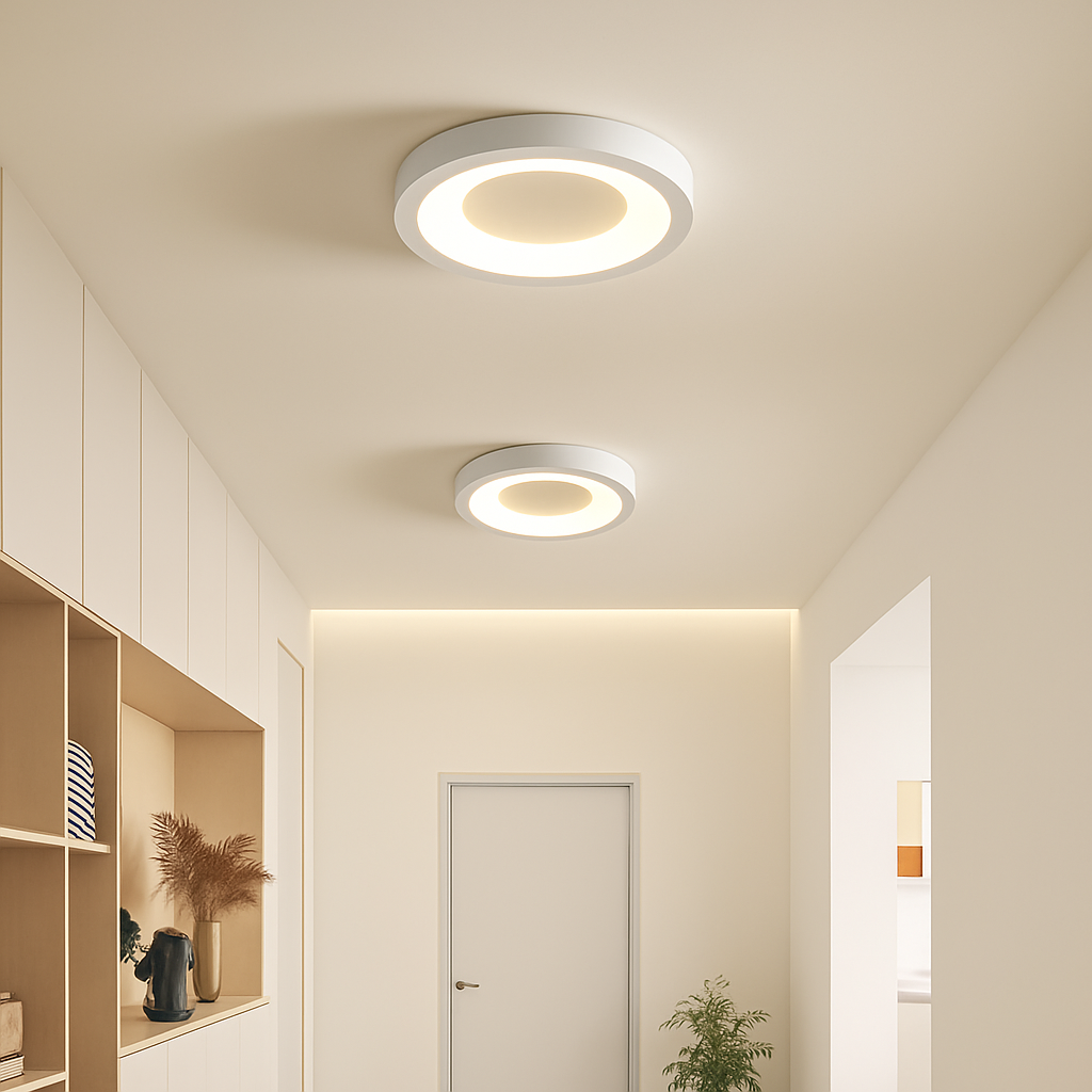 Plafonnier led nordique pour décoration intérieure élégante et moderne Cléa Éveil - Une Présence Sobre et Élégante