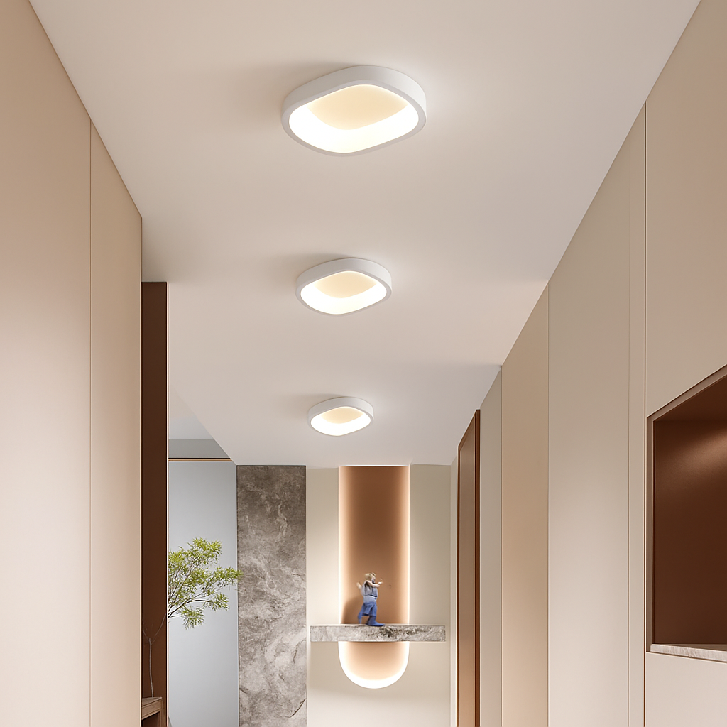 Plafonnier led nordique pour décoration intérieure élégante et moderne Cléa Éveil - Une Présence Sobre et Élégante