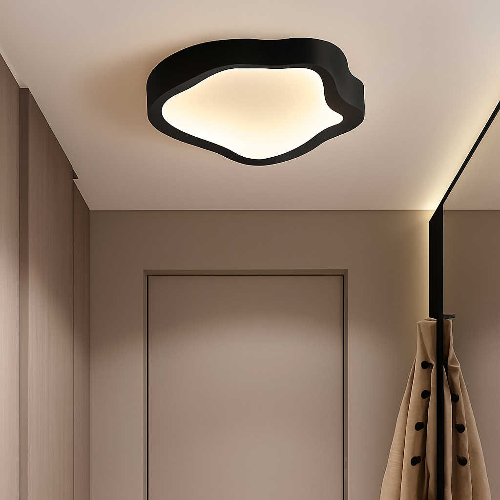 Plafonnier led nordique pour décoration intérieure élégante et moderne Cléa Éveil - Une Présence Sobre et Élégante
