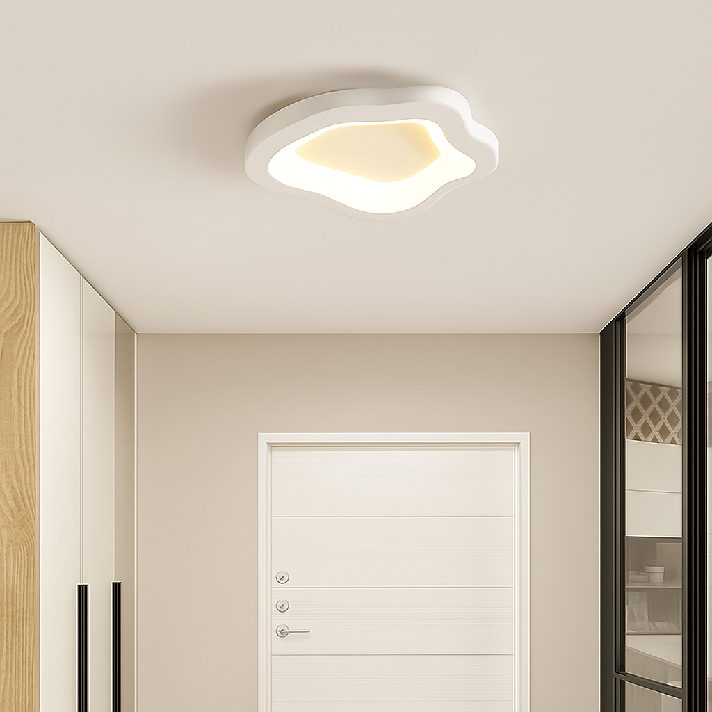 Plafonnier led nordique pour décoration intérieure élégante et moderne Cléa Éveil - Une Présence Sobre et Élégante