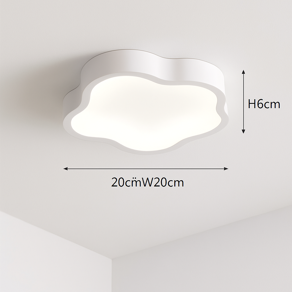 Plafonnier led nordique pour décoration intérieure élégante et moderne Cléa Éveil - Une Présence Sobre et Élégante