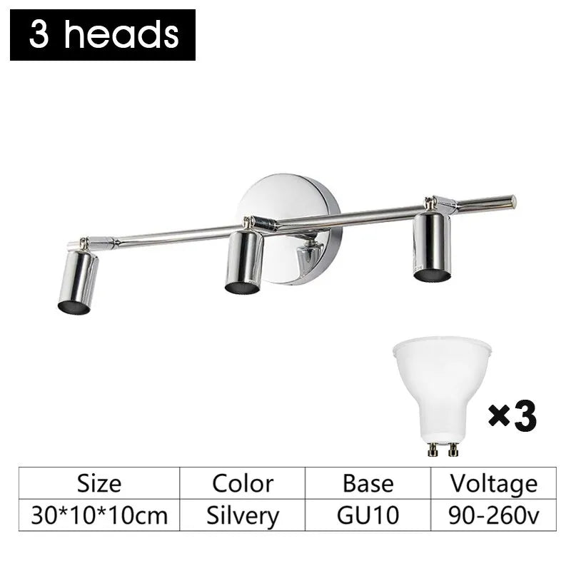 Plafonnier LED réglable multi-angle Léontine Élan en Aluminium - Simplicité & Caractère au Quotidien