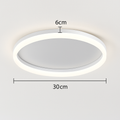 Plafonnier led rond moderne pour éclairage varié Émile Impromptu - Courbes Douces & Décor Équilibré