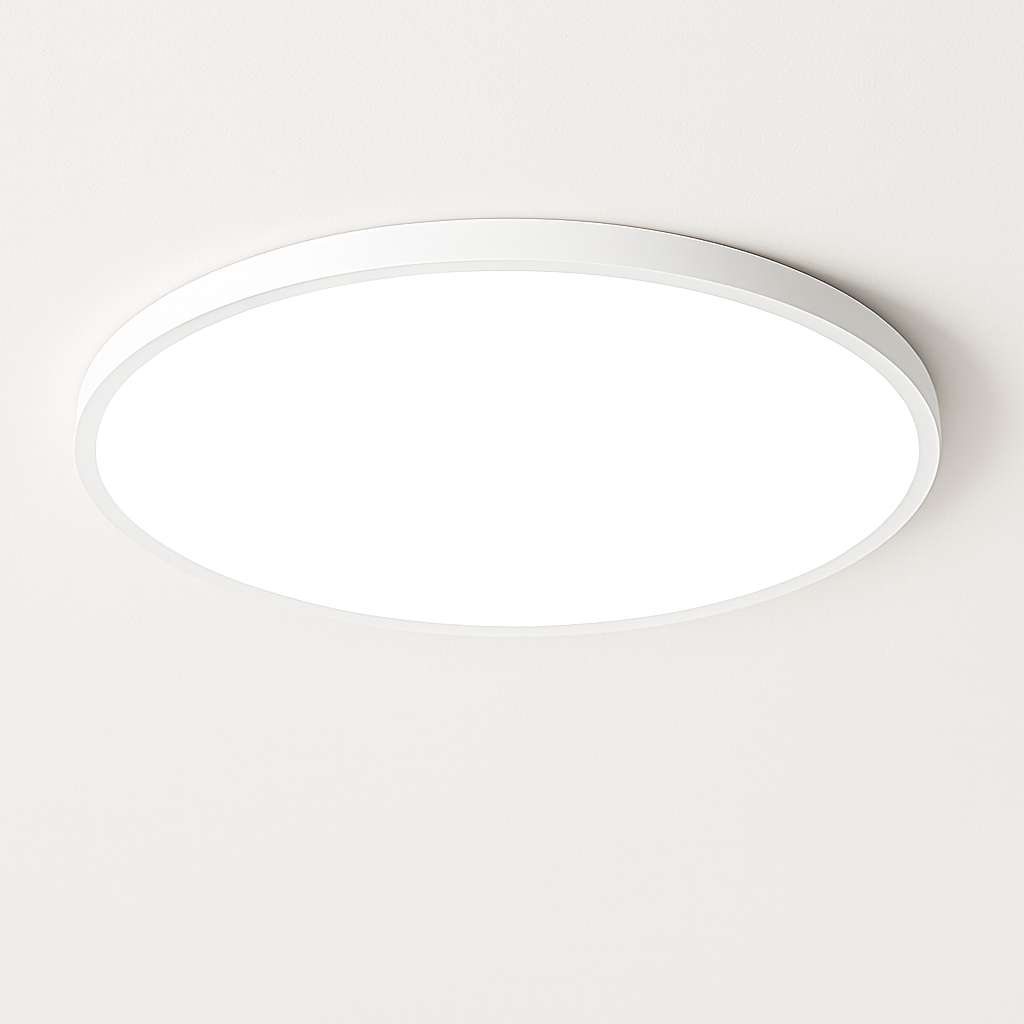 Plafonnier led rond moderne pour éclairage varié Émile Impromptu - Courbes Douces & Décor Équilibré
