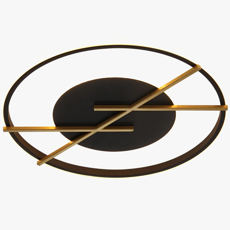 Plafonnier led rond moderne pour décoration intérieure lumineuse Tristan Sonate - Formes Arrondies & Harmonie Visuelle