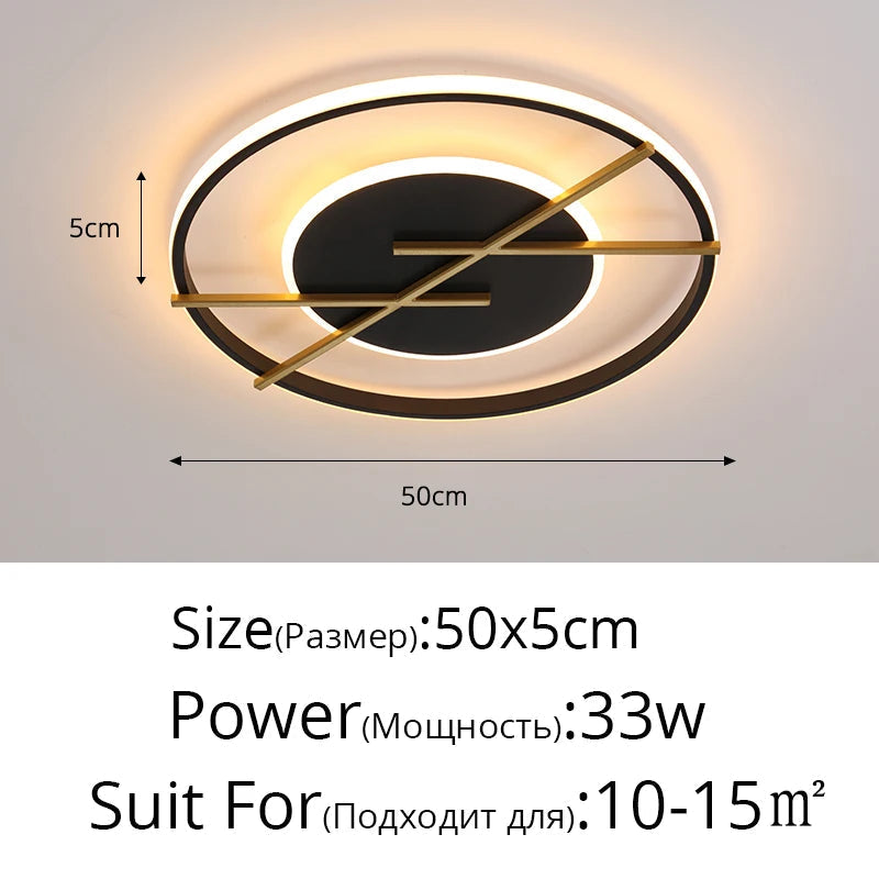 Plafonnier led rond moderne pour décoration intérieure lumineuse Tristan Sonate - Formes Arrondies & Harmonie Visuelle