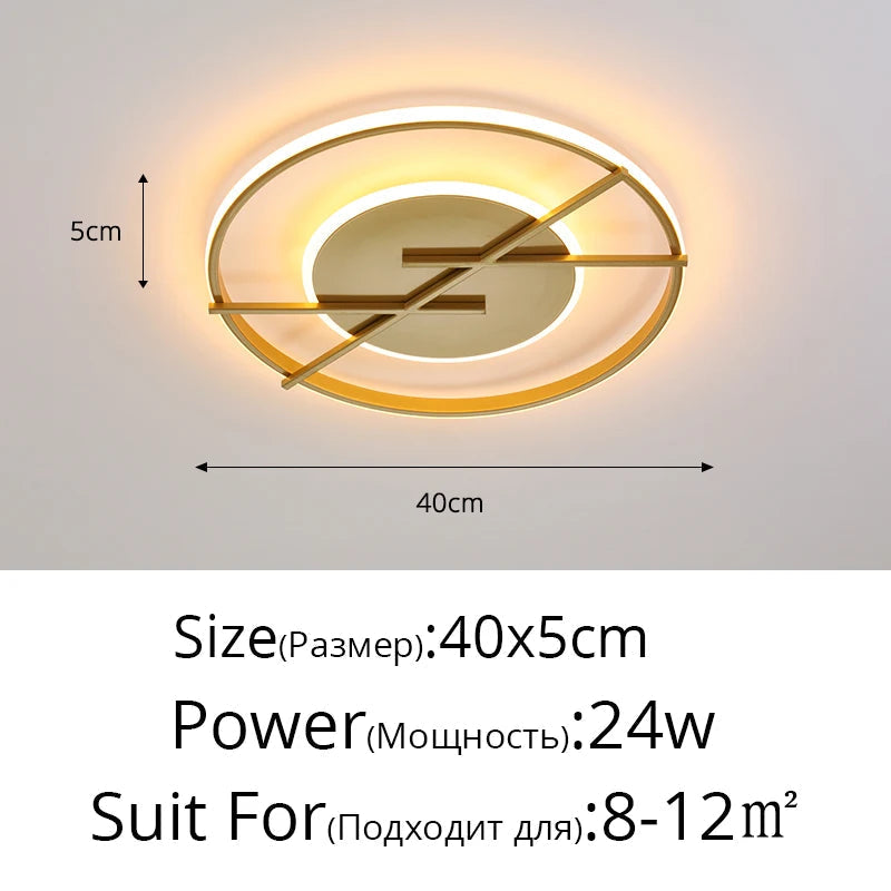 Plafonnier led rond moderne pour décoration intérieure lumineuse Tristan Sonate - Formes Arrondies & Harmonie Visuelle