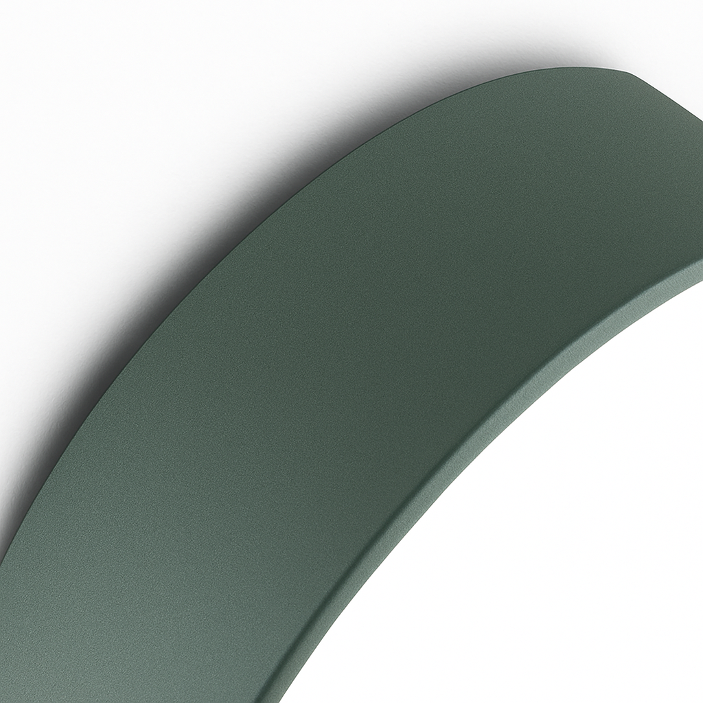 Plafonnier led rond moderne pour intérieur élégant et lumineux Manon Aube - Une Silhouette Tout en Rondeur