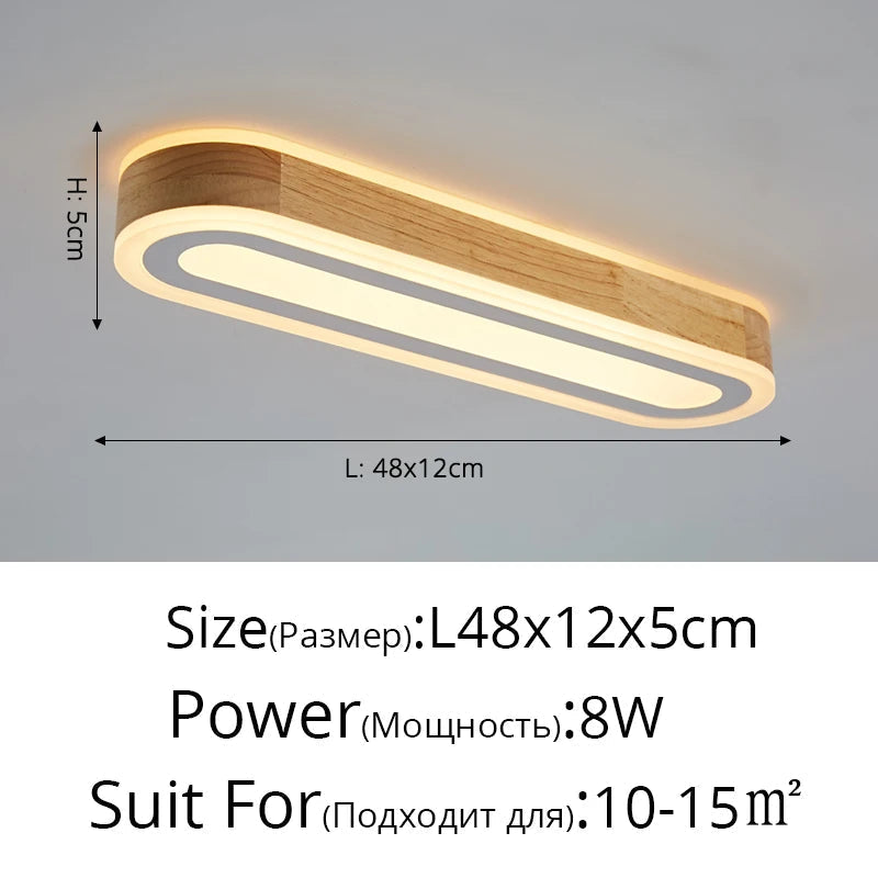 Plafonnier led rond moderne pour maison et hôtel Juliette Écrin en Bois - Matière Chaleureuse & Lignes Élégantes