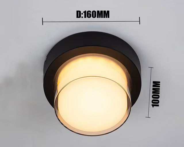 Plafonnier led salle de bain type cloche