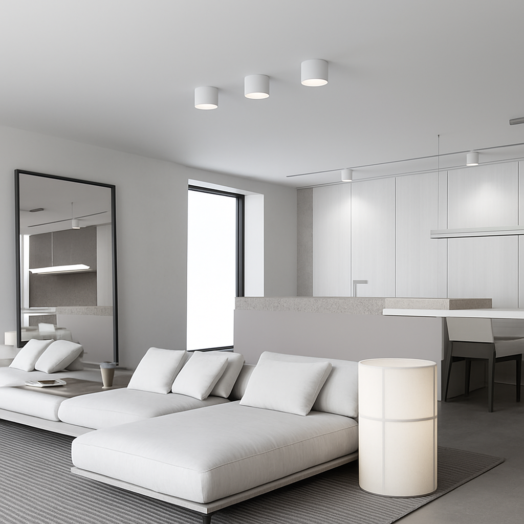 Plafonnier led spot monté en surface de haute qualité Solange Arabella en Aluminium - Caractère & Élégance dans le Décor
