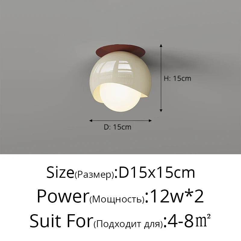 Plafonnier led style français créatif et personnalisé Marcel Étude en Aluminium - Une Présence Décorative Affirmée