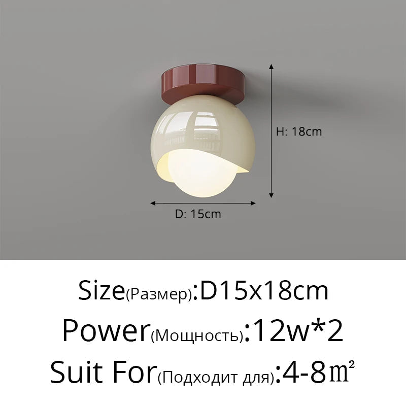 Plafonnier led style français créatif et personnalisé Marcel Étude en Aluminium - Une Présence Décorative Affirmée