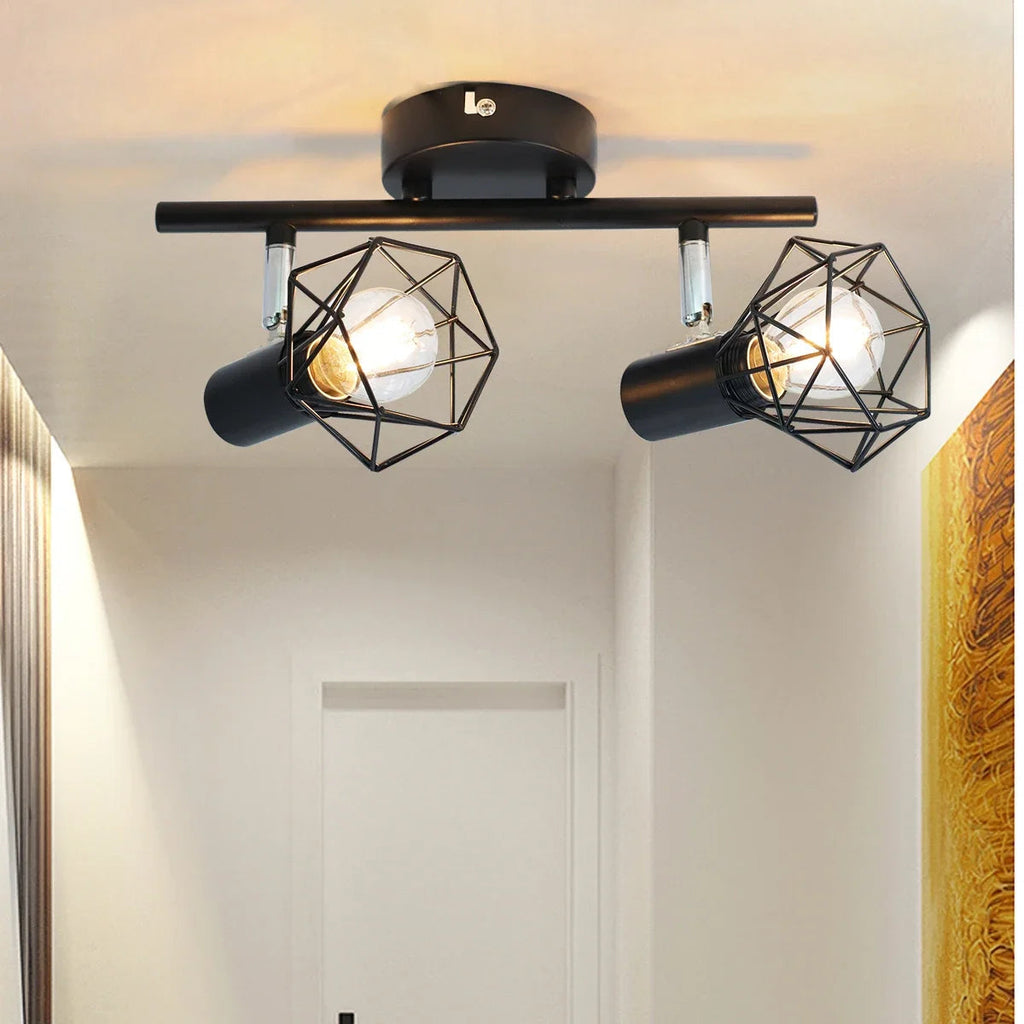 Plafonnier led style simple moderne pour éclairage intérieur Agathe Rosée - Esprit Contemporain & Décor Élégant