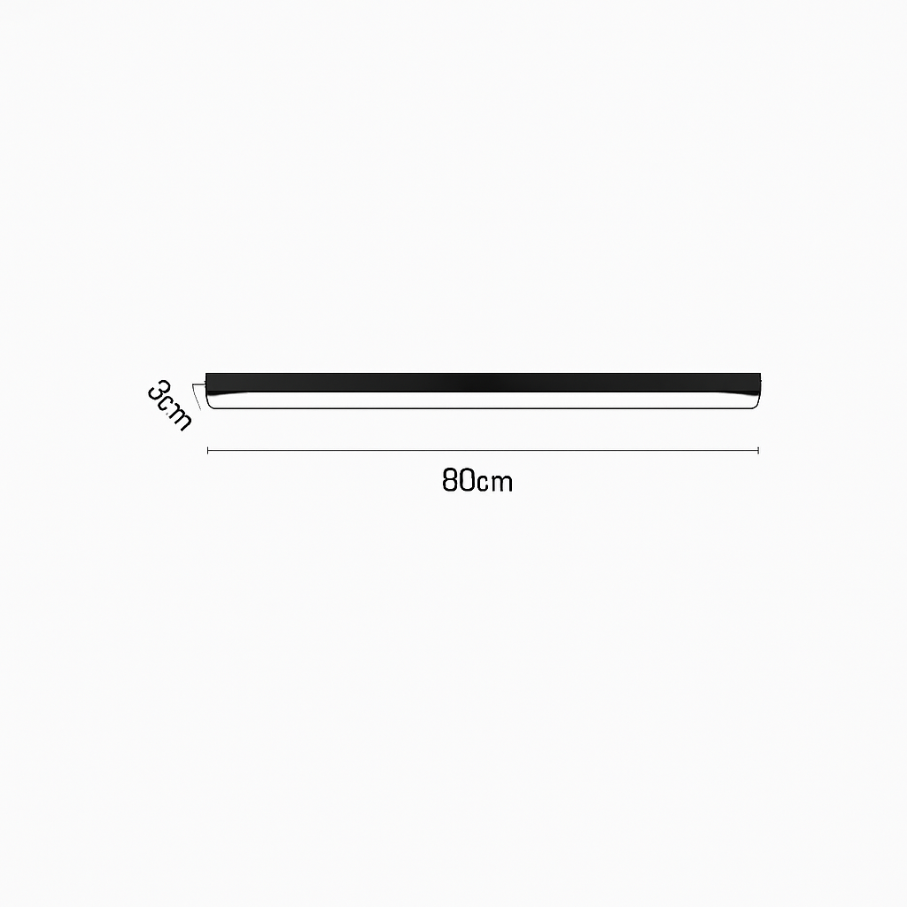 Plafonnier led suspendu design minimaliste Zéphyr Courbe - Lignes Épurées & Atmosphère Sereine