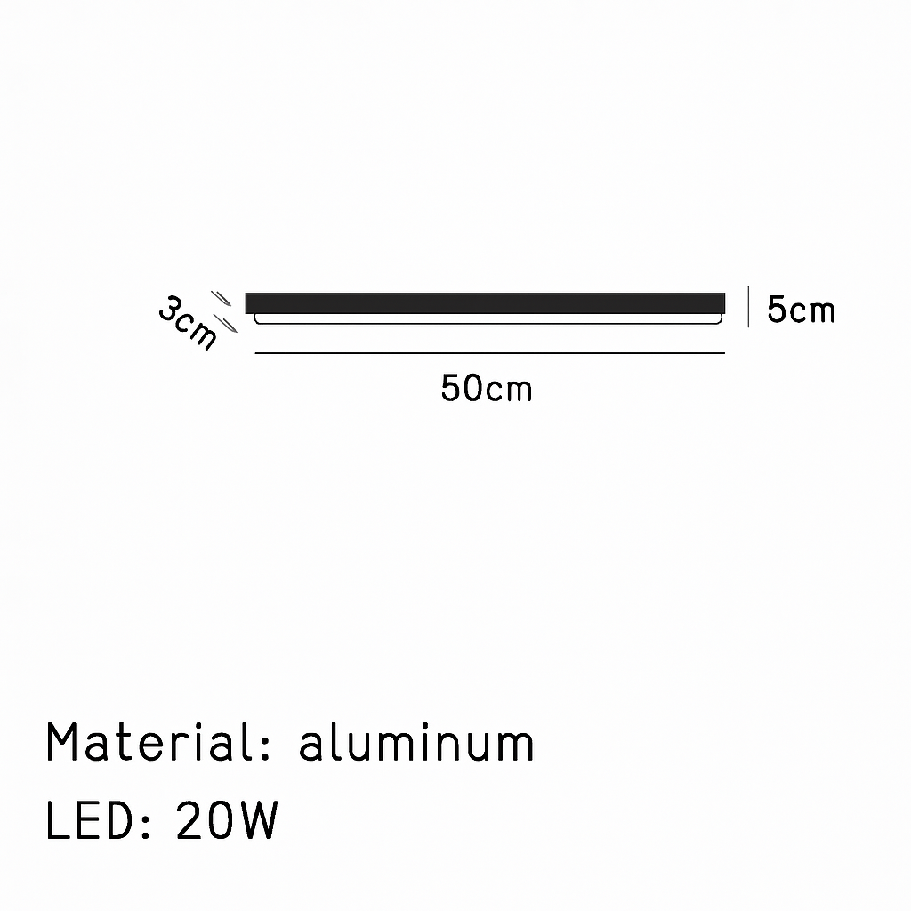 Plafonnier led suspendu design minimaliste Zéphyr Courbe - Lignes Épurées & Atmosphère Sereine