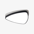 Plafonnier LED triangle arrondi bicolore Bwart Iris Aubade en Triangle - Géométrie & Élégance Visuelle