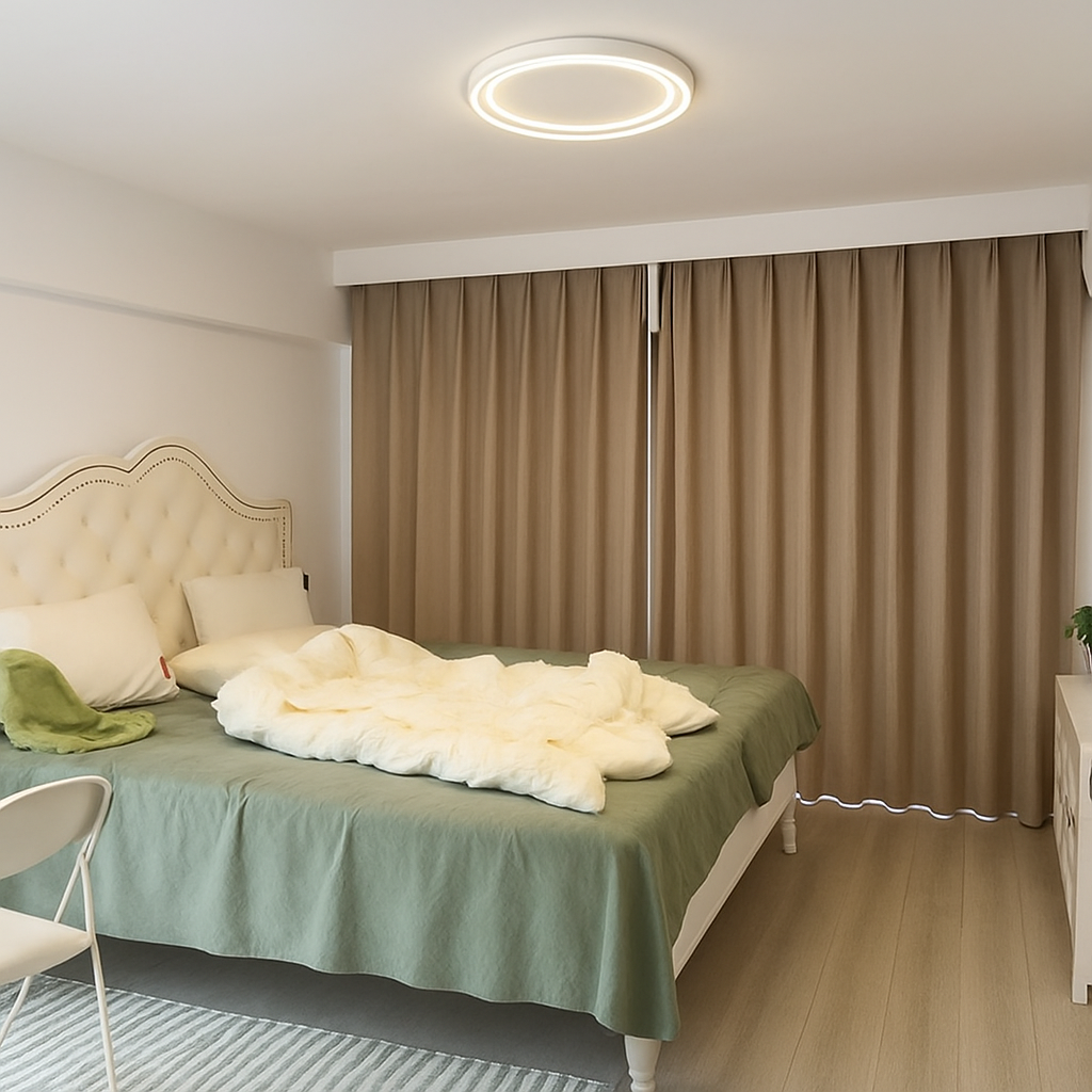 Plafonnier led ultra fin design moderne nouvelle collection Isaure Clairval - Une Note Actuelle dans le Décor