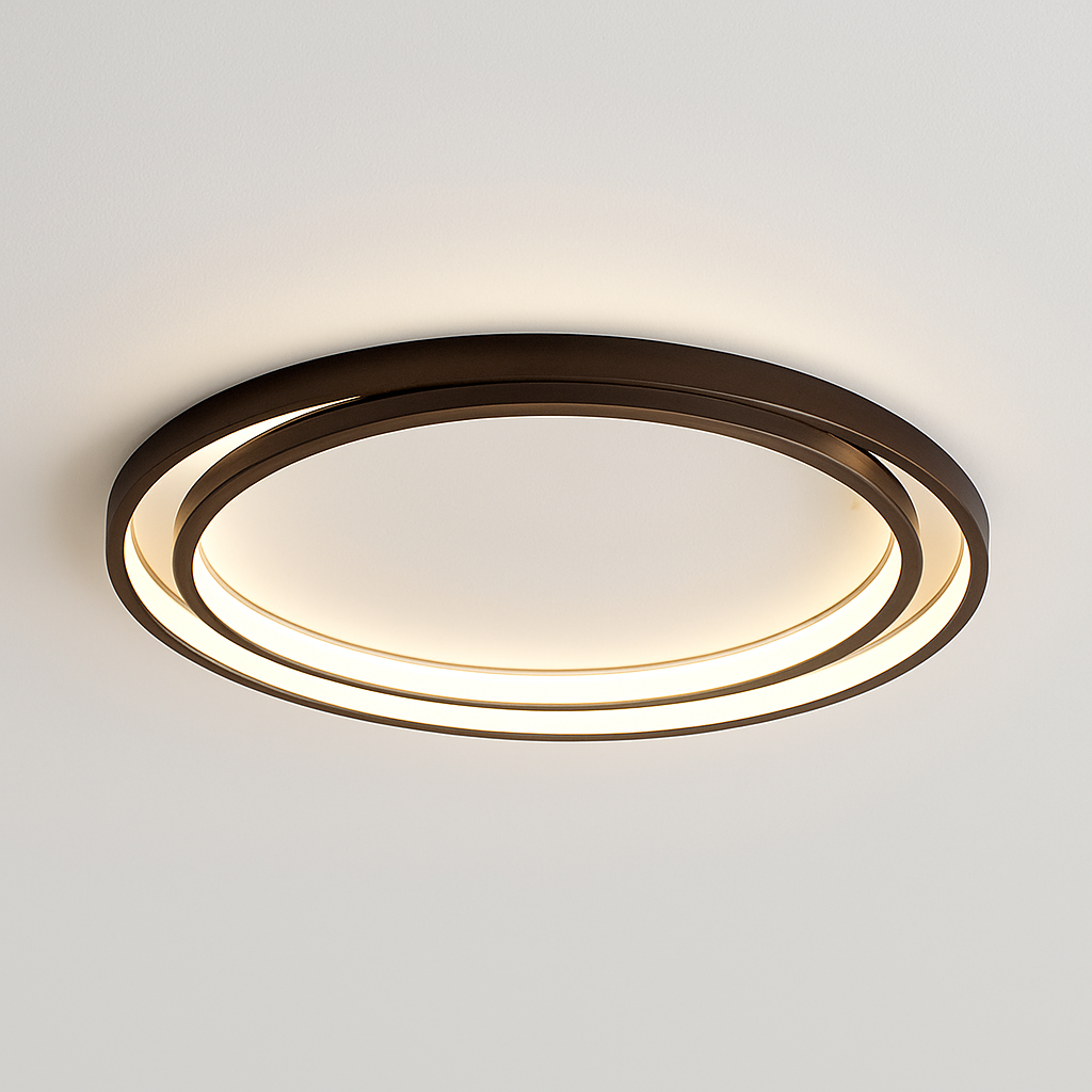 Plafonnier led ultra fin design moderne nouvelle collection Isaure Clairval - Une Note Actuelle dans le Décor