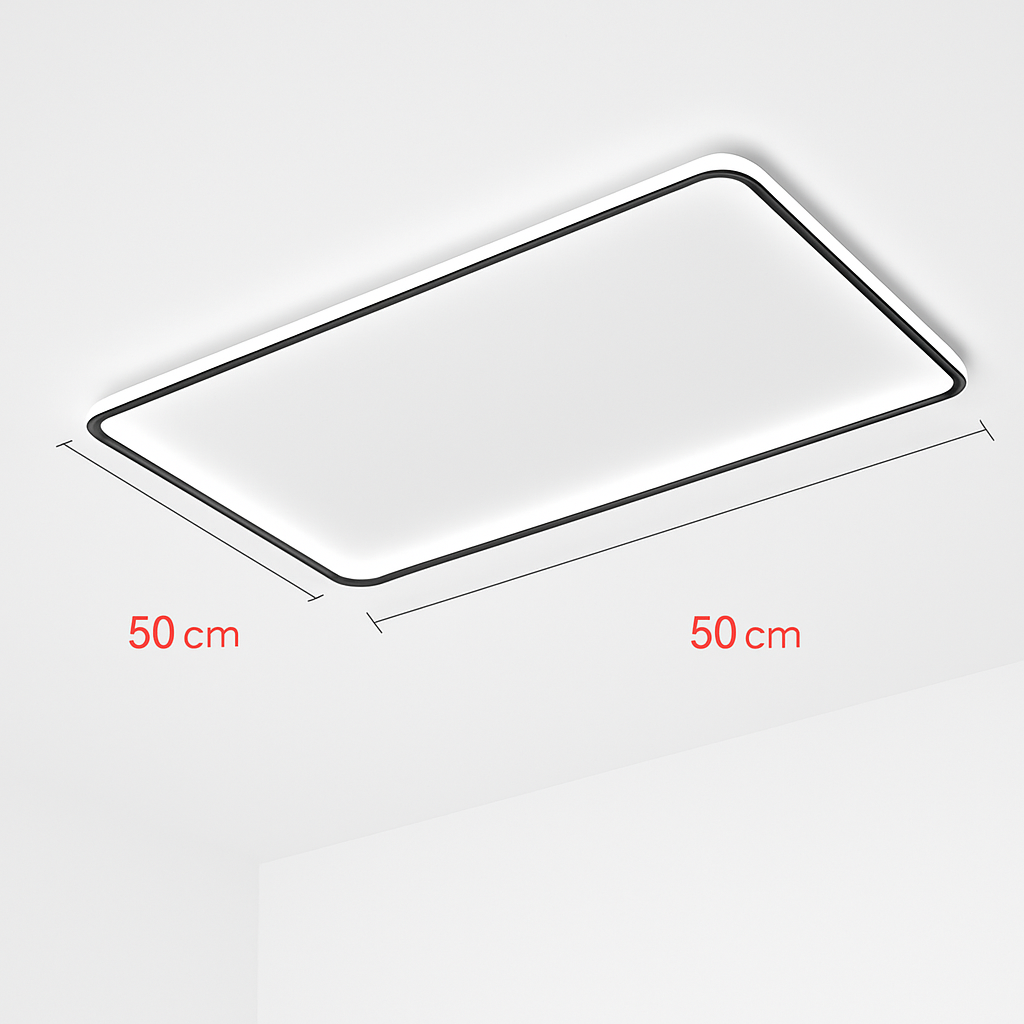 Plafonnier led ultra-mince design moderne intensité réglable luminaire décoratif Suzanne Voûte - Esprit Contemporain & Décor Élégant