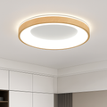 Plafonnier — LED ultra-mince moderne grain de bois décoratif
